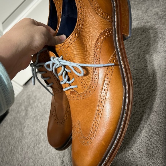 Men's Cole Haan Colton Winter Wingtip Oxford Dress Shoes - Picture 4 of 9